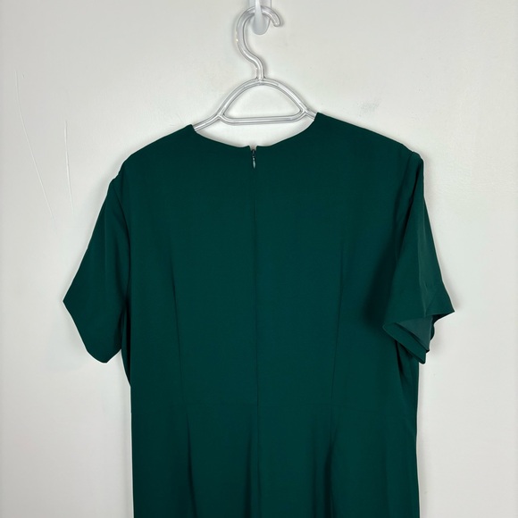 Tuckernuck Leigh Dress Midi Green Rainforest Stripe Size XXL - Picture 10 of 11